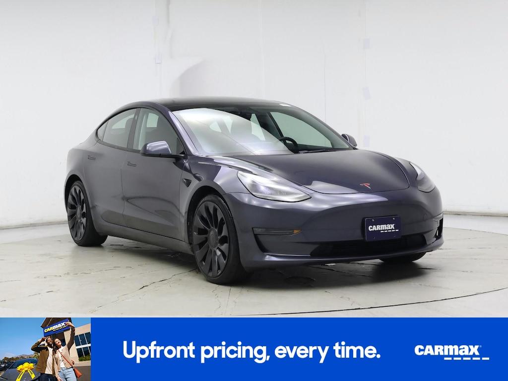 used 2022 Tesla Model 3 car, priced at $29,998