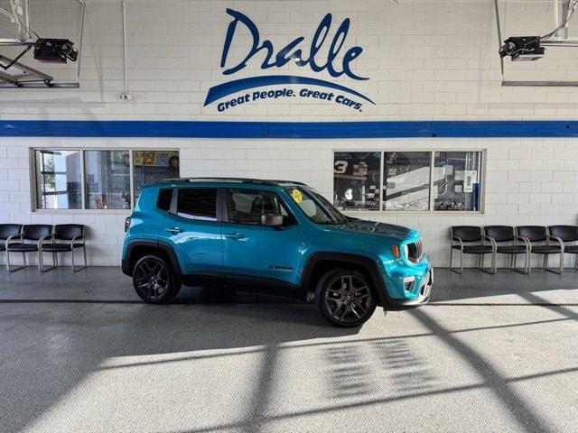 used 2021 Jeep Renegade car, priced at $16,000