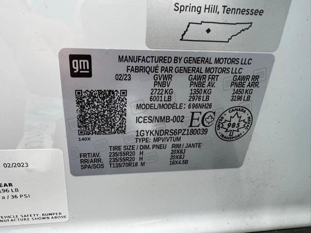 used 2023 Cadillac XT5 car, priced at $36,500