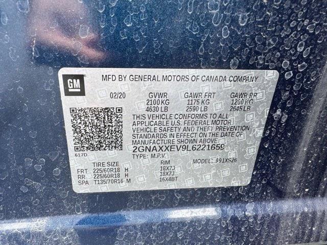 used 2020 Chevrolet Equinox car, priced at $15,500