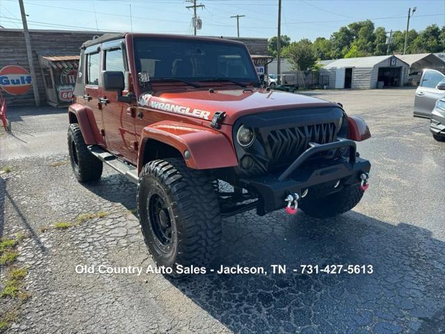 used 2014 Jeep Wrangler Unlimited car, priced at $12,988