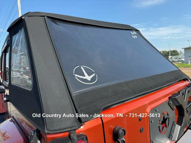 used 2014 Jeep Wrangler Unlimited car, priced at $12,988
