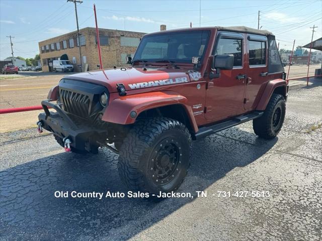 used 2014 Jeep Wrangler Unlimited car, priced at $12,988