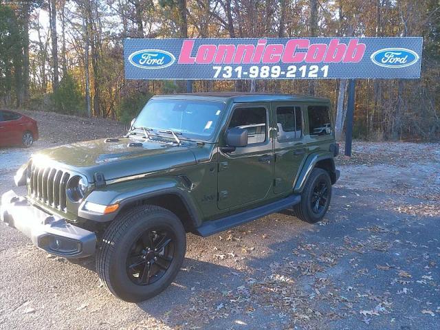 used 2020 Jeep Wrangler Unlimited car, priced at $41,998