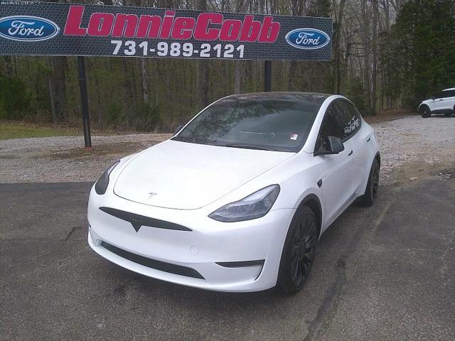 used 2024 Tesla Model Y car, priced at $38,998