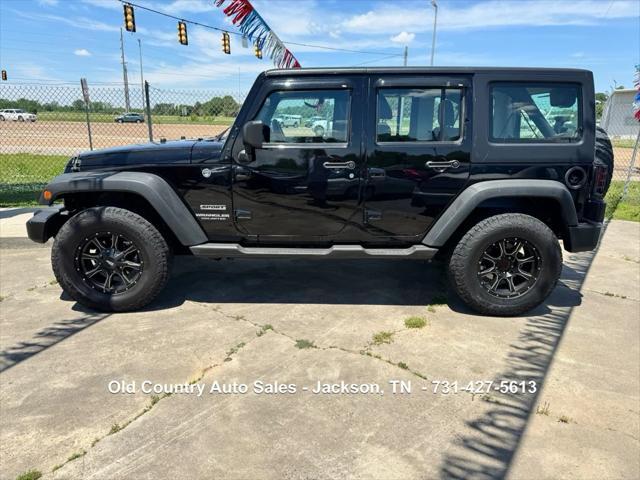 used 2016 Jeep Wrangler Unlimited car, priced at $20,988