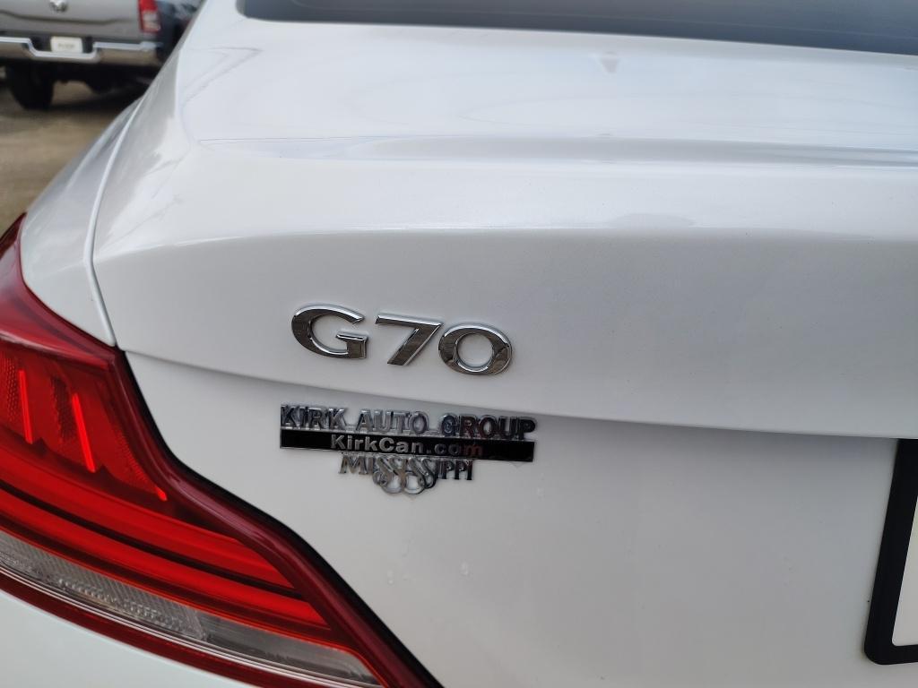 used 2020 Genesis G70 car, priced at $23,356