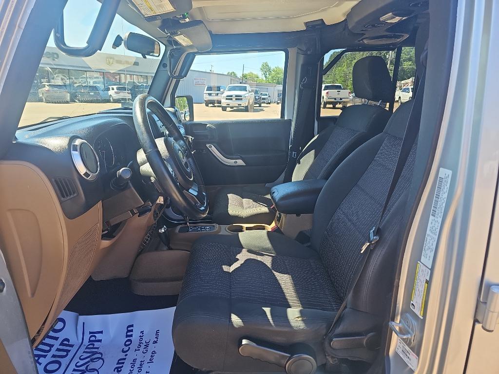 used 2012 Jeep Wrangler Unlimited car, priced at $14,000