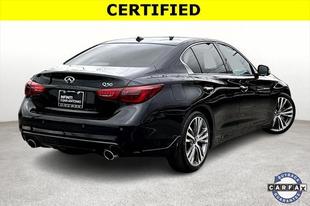 used 2023 INFINITI Q50 car, priced at $35,700