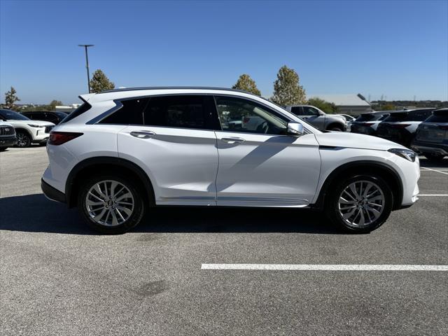 new 2025 INFINITI QX50 car, priced at $48,747