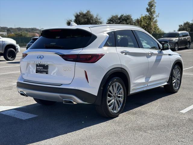 new 2025 INFINITI QX50 car, priced at $48,747