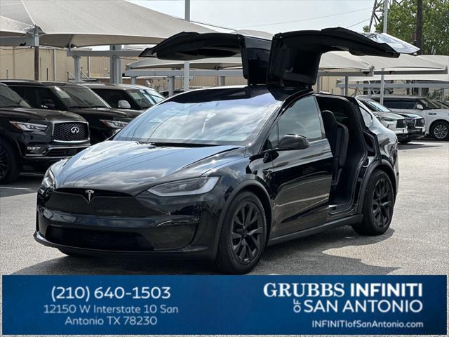 used 2023 Tesla Model X car, priced at $74,500