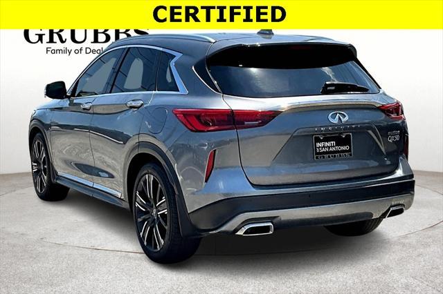 used 2021 INFINITI QX50 car, priced at $26,900