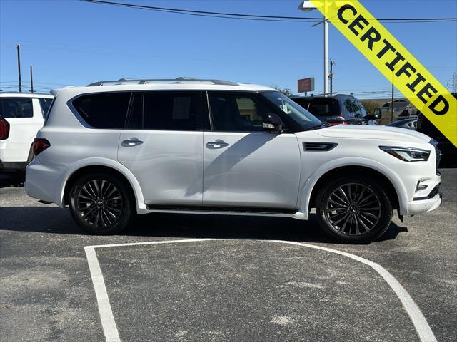 used 2021 INFINITI QX80 car, priced at $38,084