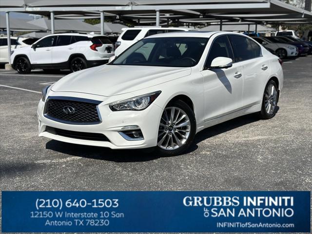 used 2021 INFINITI Q50 car, priced at $25,500