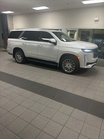 used 2021 Cadillac Escalade car, priced at $64,000