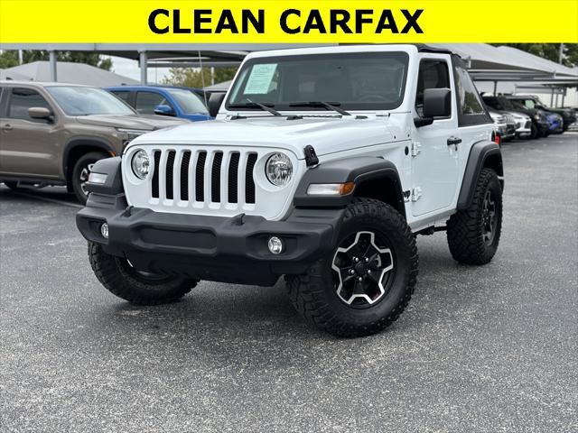 used 2022 Jeep Wrangler car, priced at $23,100