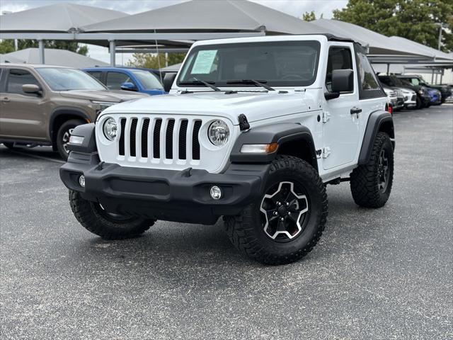 used 2022 Jeep Wrangler car, priced at $25,341