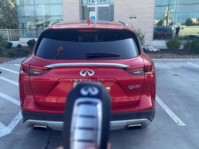used 2022 INFINITI QX50 car, priced at $29,980
