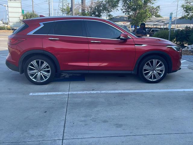 used 2022 INFINITI QX50 car, priced at $29,980
