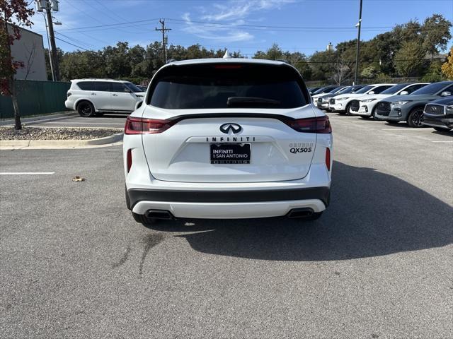 new 2024 INFINITI QX50 car, priced at $52,490