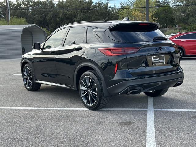 new 2025 INFINITI QX50 car, priced at $51,672