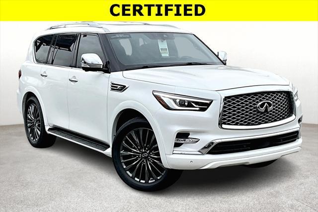 used 2022 INFINITI QX80 car, priced at $50,900