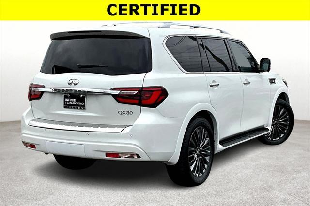 used 2022 INFINITI QX80 car, priced at $50,900