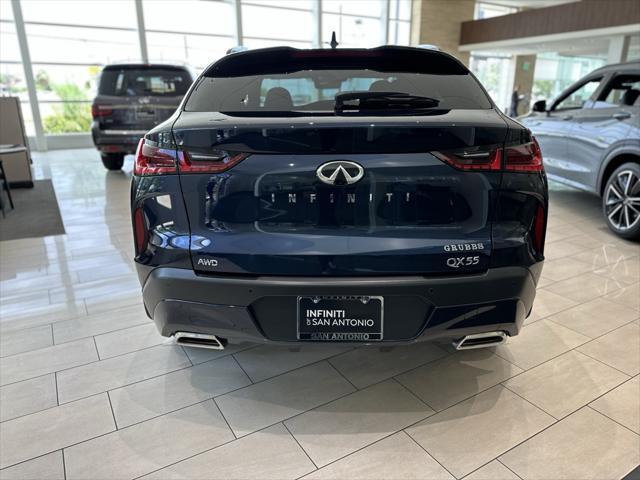 new 2024 INFINITI QX55 car, priced at $47,075