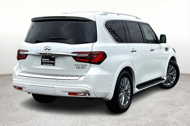 used 2021 INFINITI QX80 car, priced at $27,900