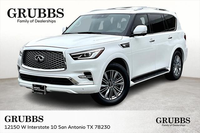 used 2021 INFINITI QX80 car, priced at $27,900