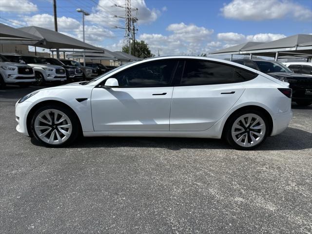 used 2022 Tesla Model 3 car, priced at $24,500