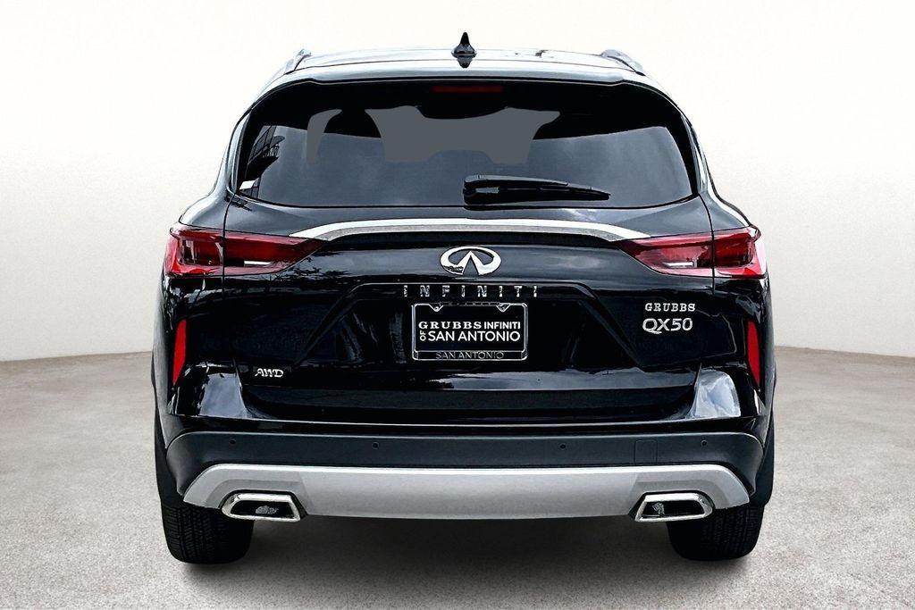 new 2025 INFINITI QX50 car, priced at $41,870