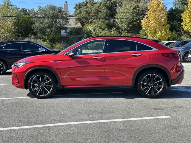 new 2025 INFINITI QX55 car, priced at $60,373