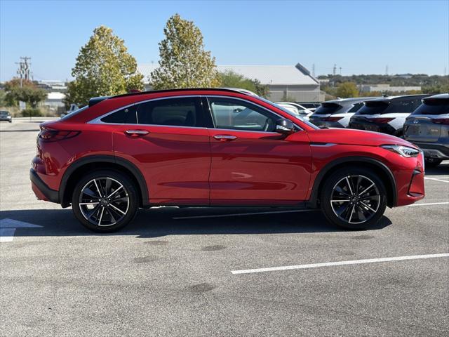 new 2025 INFINITI QX55 car, priced at $60,373