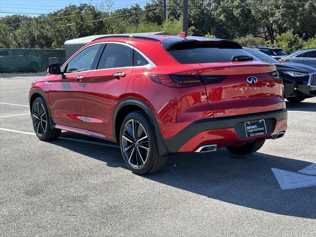 new 2025 INFINITI QX55 car, priced at $60,373