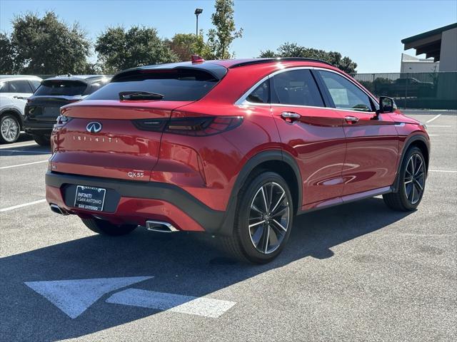 new 2025 INFINITI QX55 car, priced at $60,373