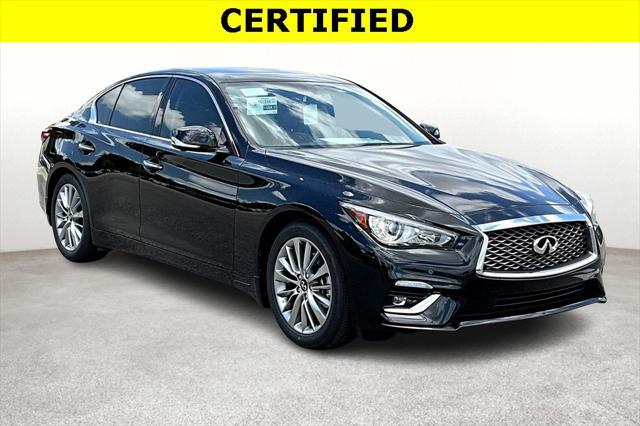 used 2024 INFINITI Q50 car, priced at $38,700