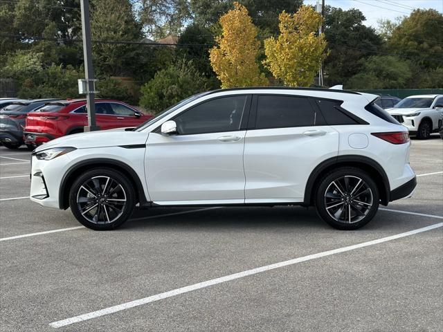 new 2025 INFINITI QX50 car, priced at $52,545