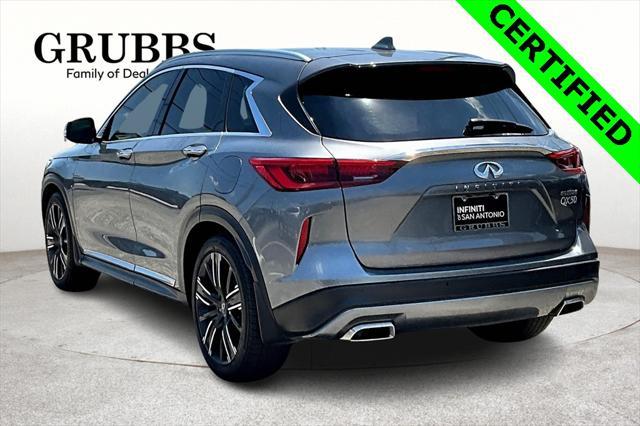 used 2021 INFINITI QX50 car, priced at $25,284