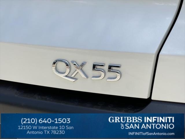 new 2023 INFINITI QX55 car, priced at $51,055