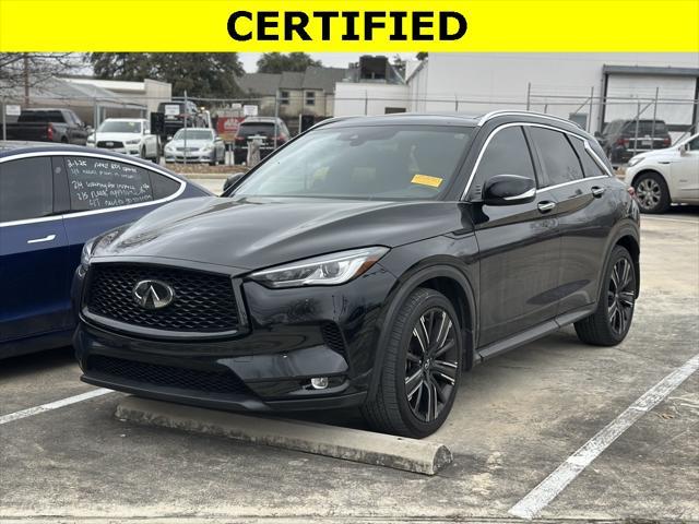 used 2022 INFINITI QX50 car, priced at $27,100