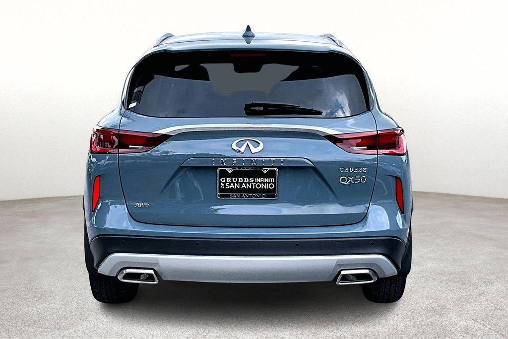 new 2025 INFINITI QX50 car, priced at $42,565