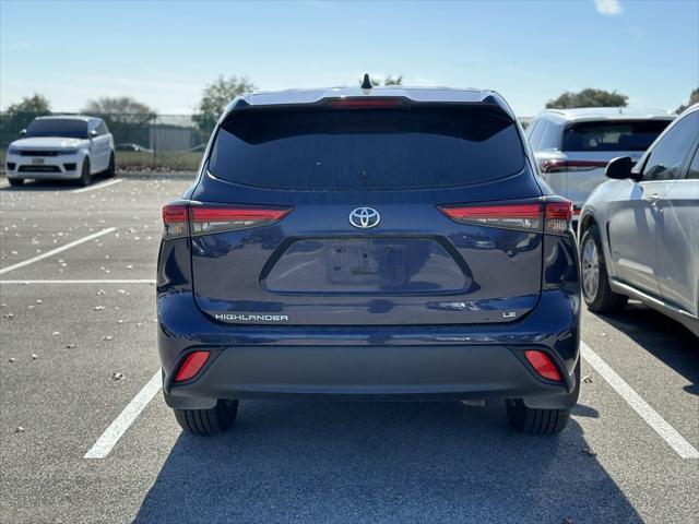 used 2022 Toyota Highlander car, priced at $28,199