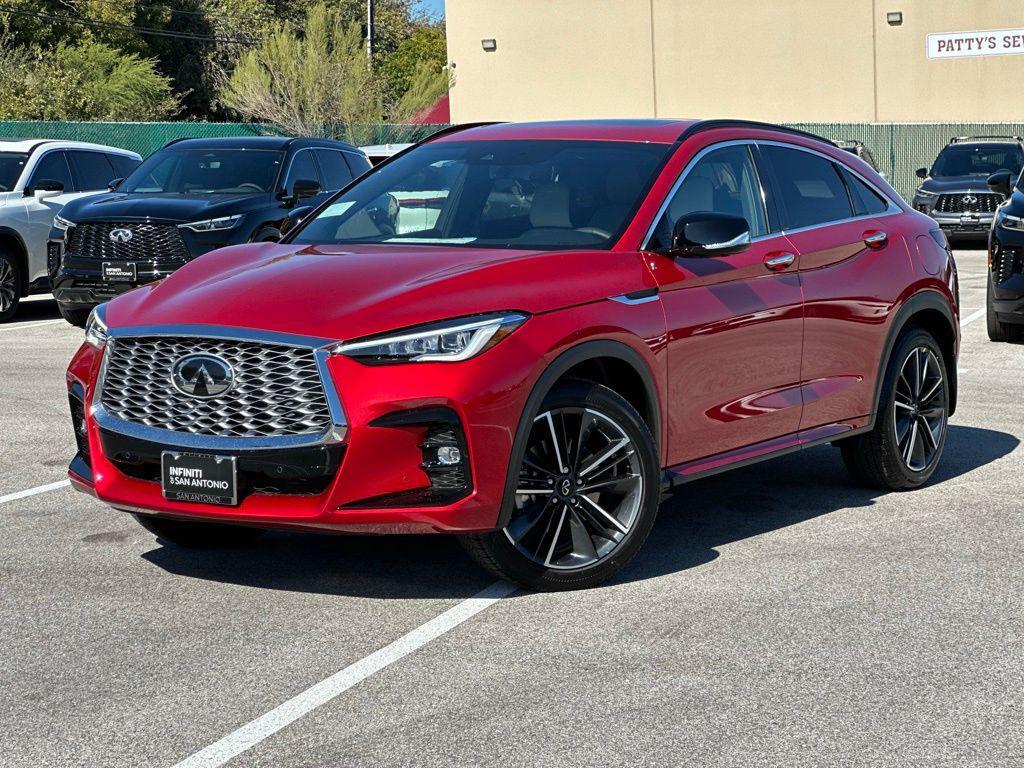 new 2025 INFINITI QX55 car, priced at $60,373