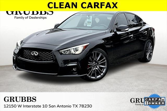 used 2023 INFINITI Q50 car, priced at $42,500