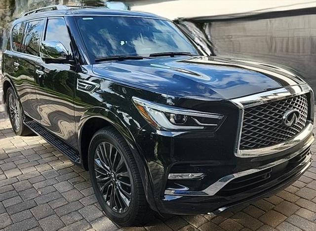 used 2023 INFINITI QX80 car, priced at $58,349