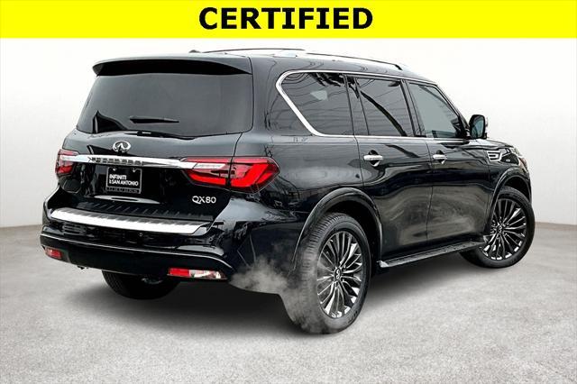 used 2023 INFINITI QX80 car, priced at $56,700