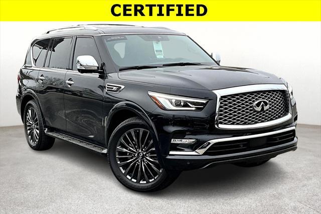 used 2023 INFINITI QX80 car, priced at $56,700