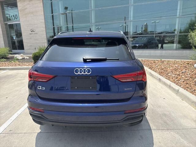 used 2024 Audi Q3 car, priced at $33,980